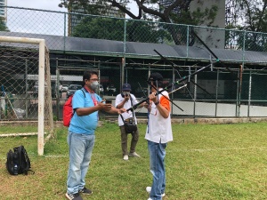 YE0EE sedang menggunakan LAPAN A2 / Indonesia OSCAR 86