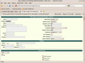 Instalasi SQL Ledger - OnnoCenterWiki