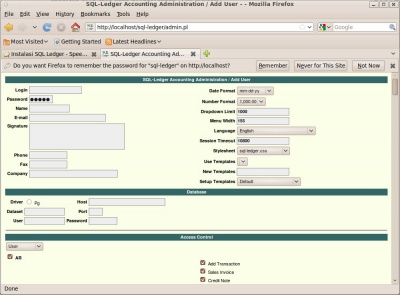 Instalasi SQL Ledger - OnnoWiki