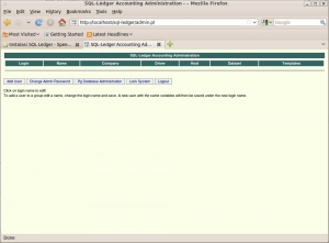 Instalasi SQL Ledger - OnnoCenterWiki