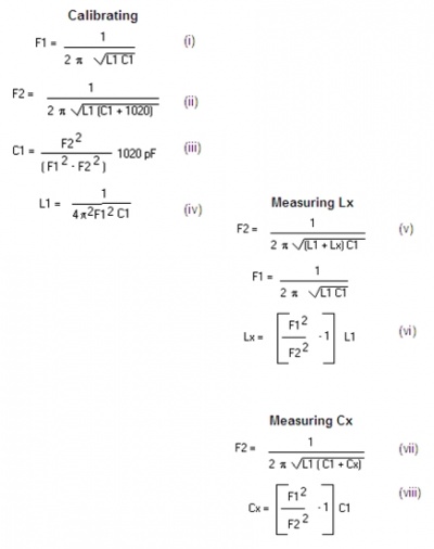 Homebrew VK3BHR LC Meter - OnnoCenterWiki